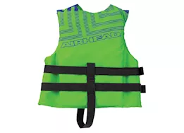 Airhead Trend Series Child Life Jacket - Green/Blue